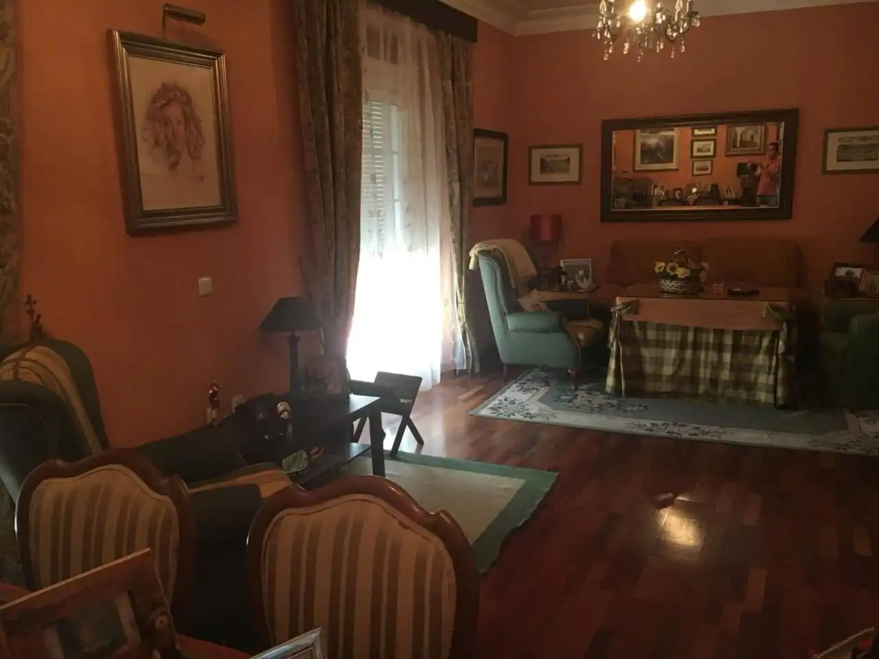 Wohnzimmer von Wohnung zum Verkauf in Villanueva de la Serena mit Klimaanlage, Heizung und Parkett