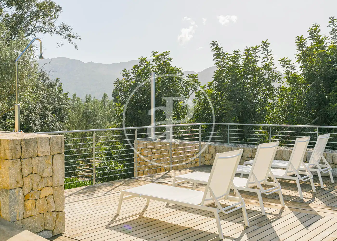 Terrace of Houses for rent in Pollença  with Air Conditioner, Heating and Private garden