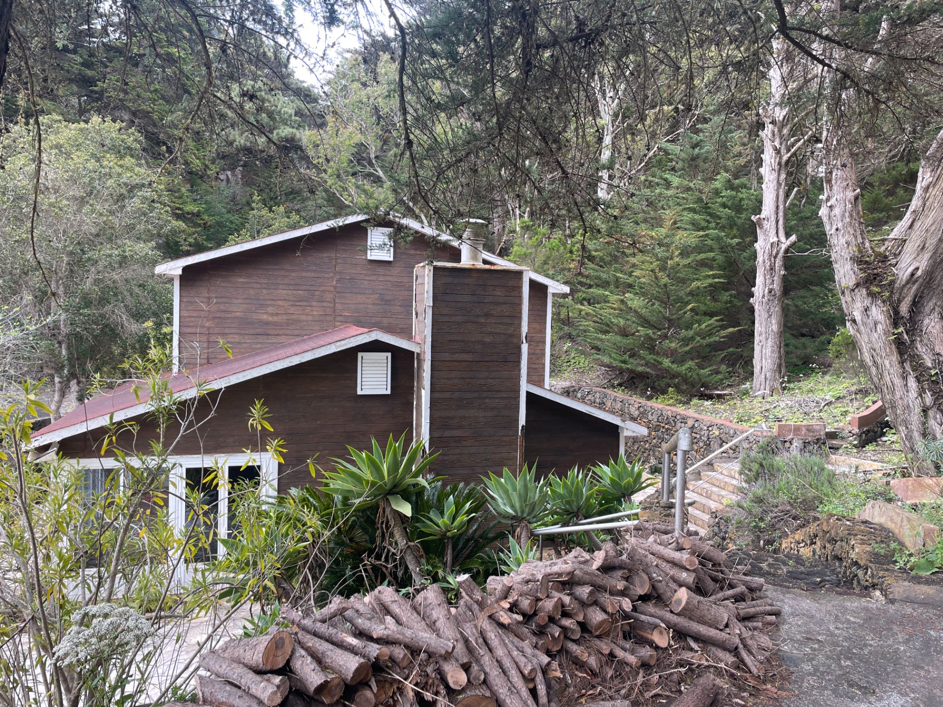 Vista exterior de Finca rústica en venda en Valverde (Santa Cruz de Tenerife) amb Jardí privat, Terrassa i Traster