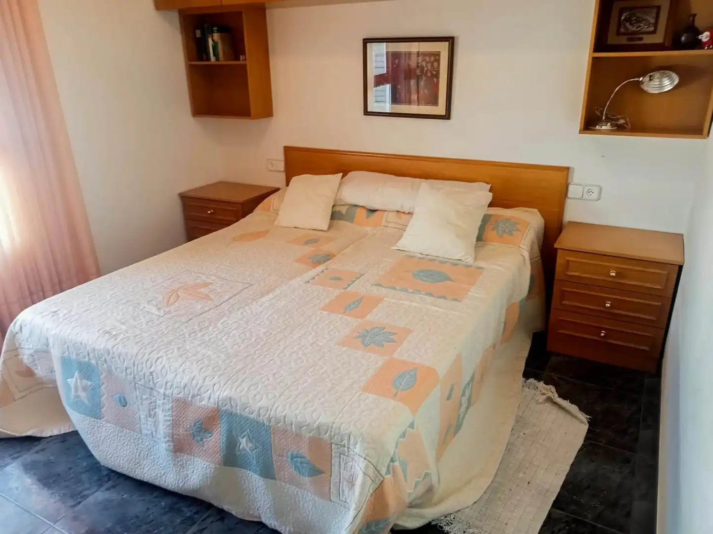 Bedroom of Flat for sale in Cunit  with Air Conditioner, Terrace and Community pool