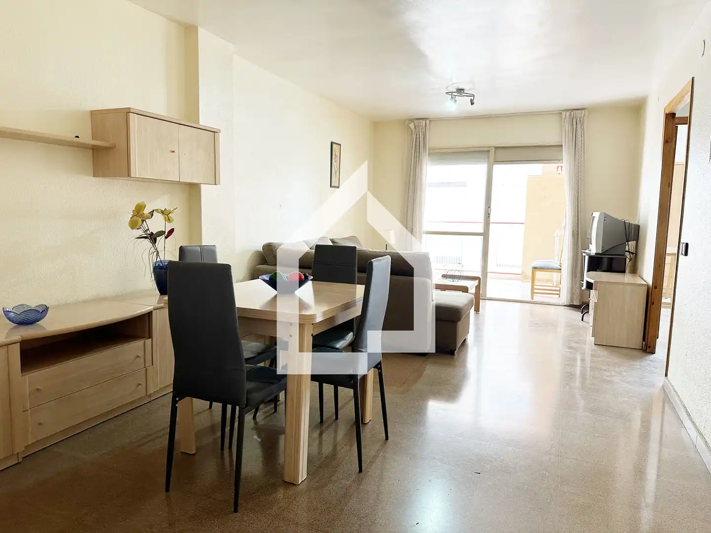 Sala d'estar de Pis de lloguer en San Vicente del Raspeig / Sant Vicent del Raspeig amb Terrassa, Moblat i Forn
