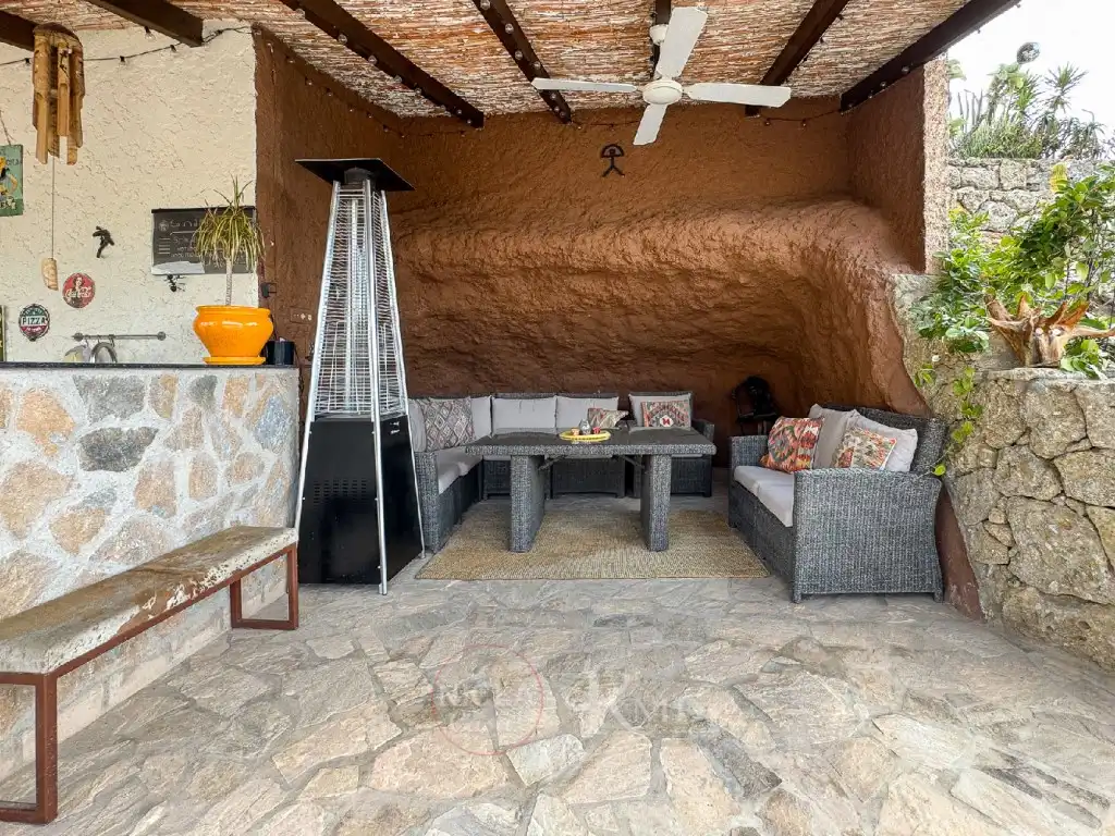 Terrassa de Casa o xalet en venda en Bédar amb Aire condicionat, Jardí privat i Terrassa