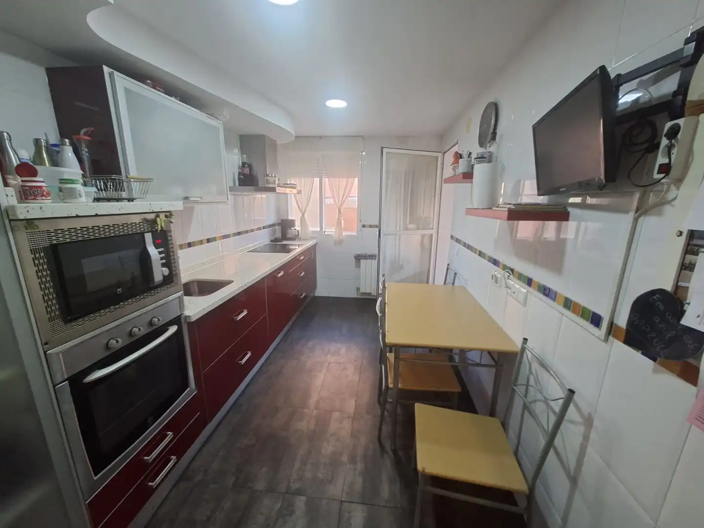 Kitchen of Flat for sale in Plasencia  with Air Conditioner and Heating