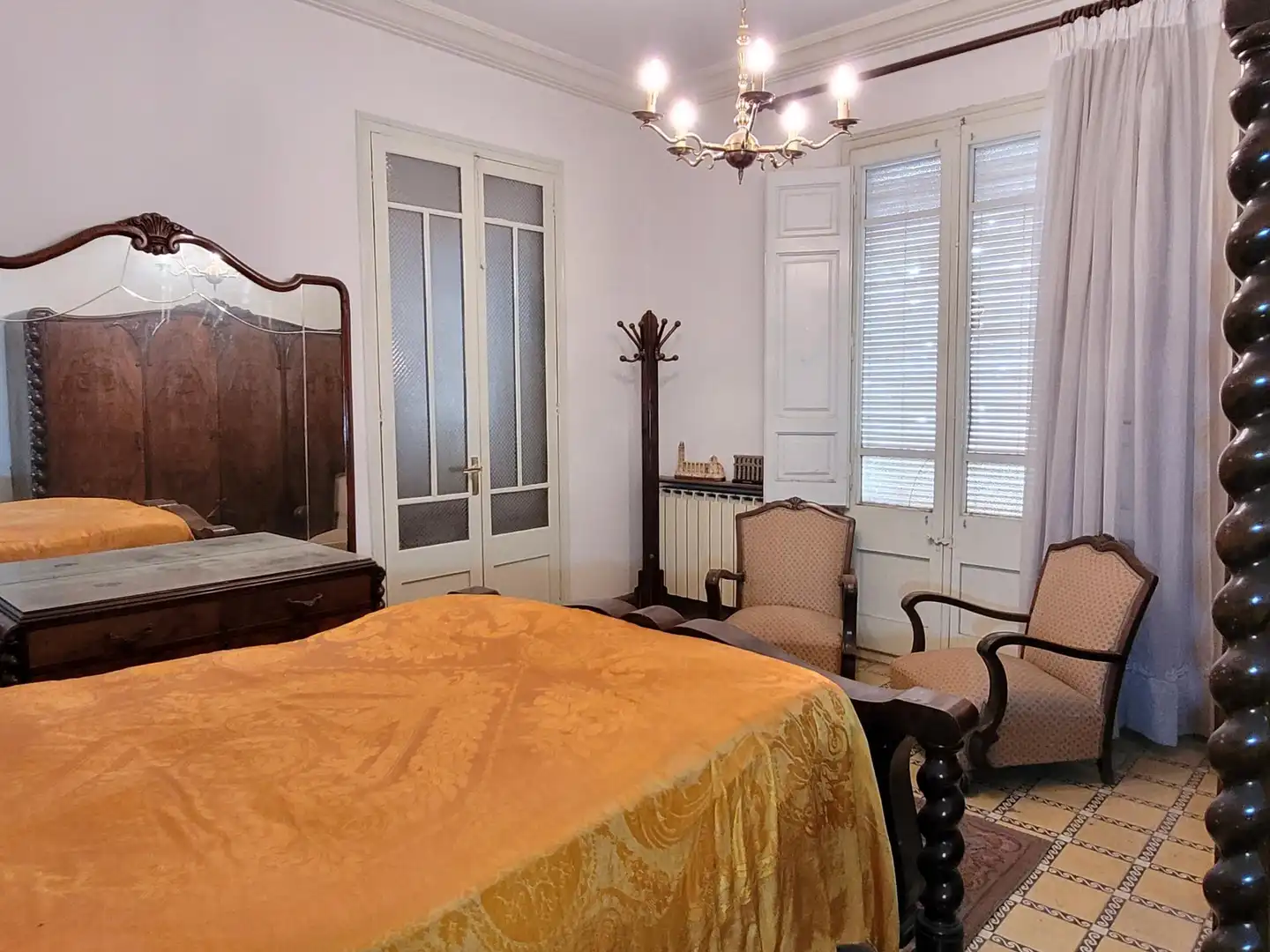 Dormitori de Casa adosada en venda en El Palau d'Anglesola amb Calefacció i Jardí privat