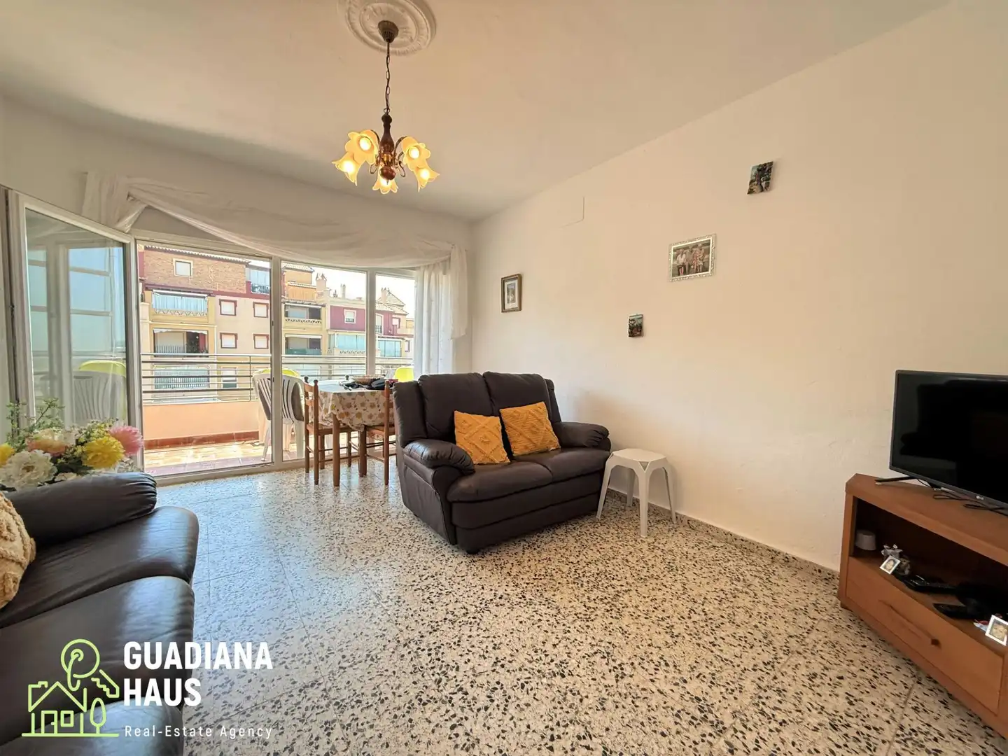 Sala d'estar de Apartament en venda en Ayamonte amb Aire condicionat, Calefacció i Terrassa