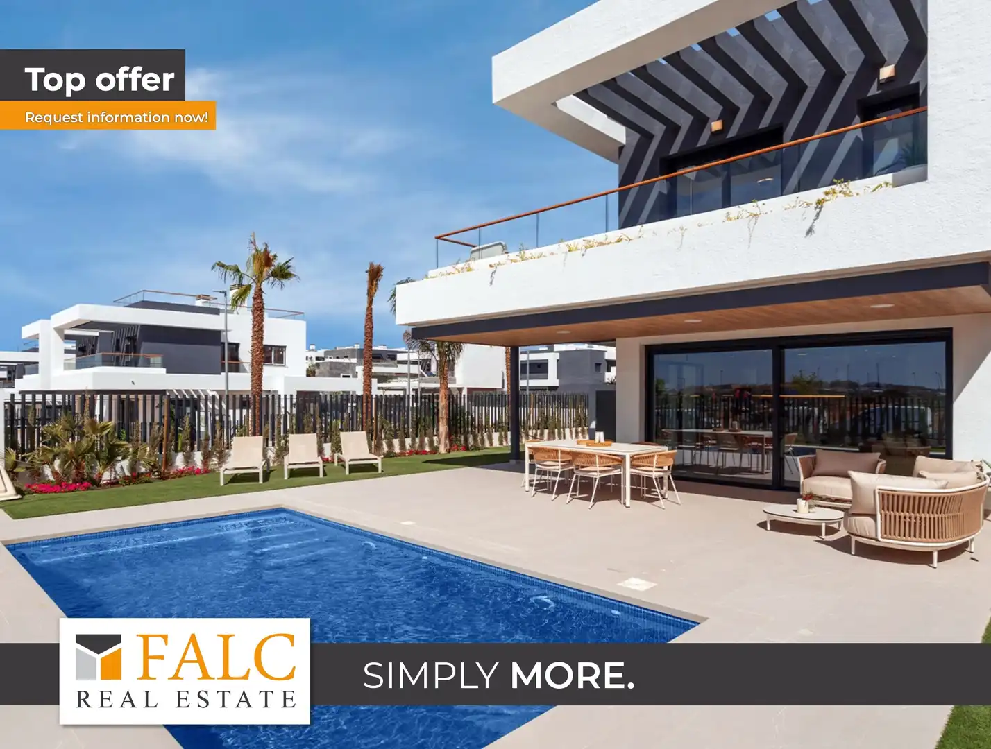 Terrassa de Casa o xalet en venda en Torrevieja amb Aire condicionat, Terrassa i Piscina