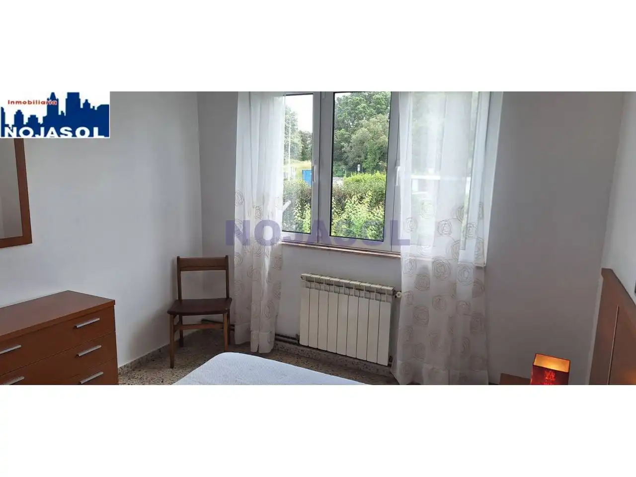 Schlafzimmer von Einfamilien-Reihenhaus zur Miete in Noja mit Heizung, Privatgarten und Terrasse