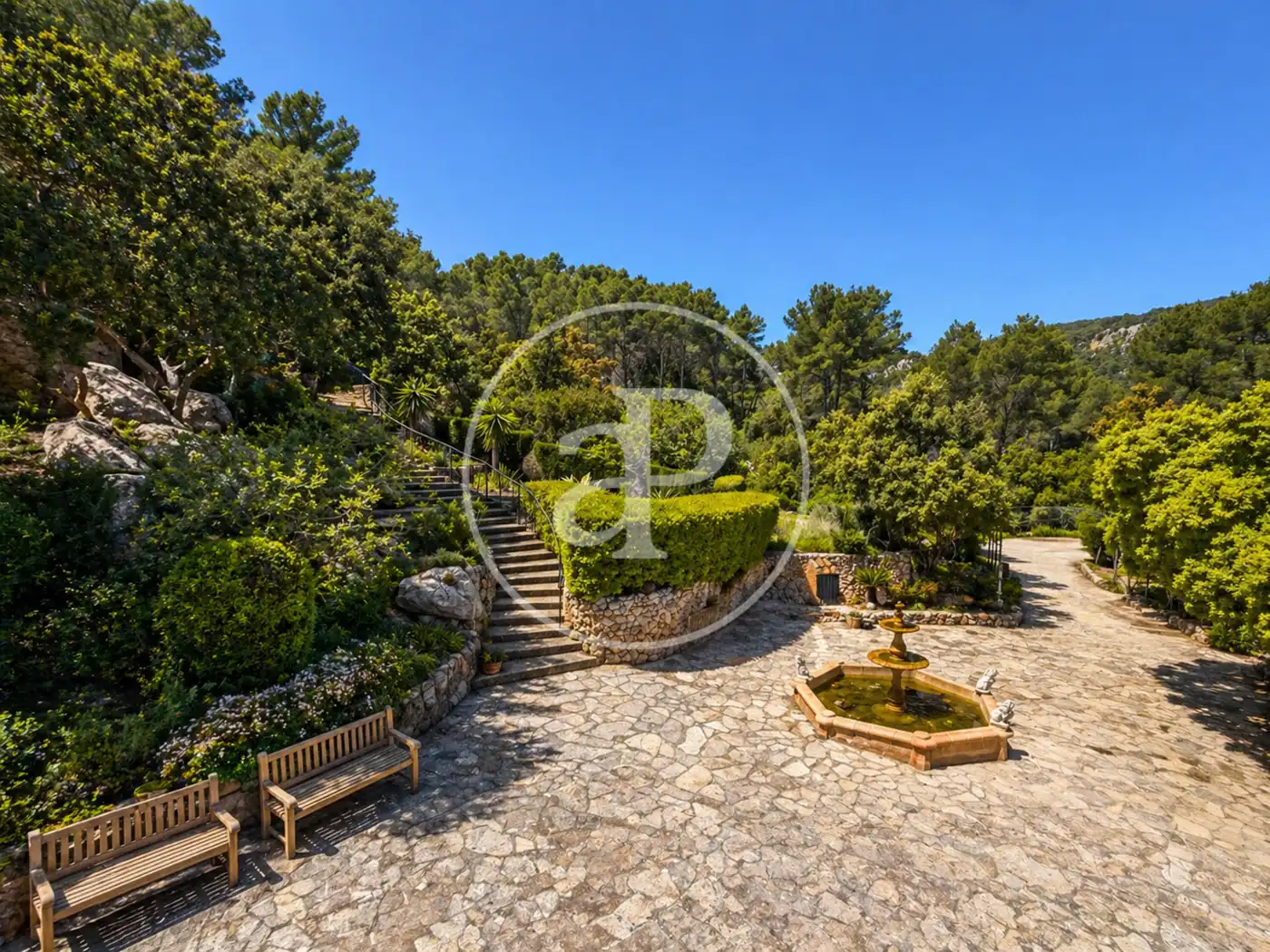 Jardí de Casa o xalet en venda en Esporles amb Aire condicionat, Calefacció i Jardí privat