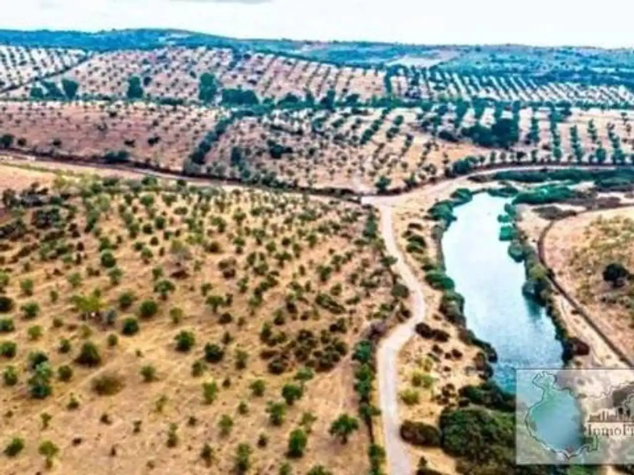 Finca rústica en venta en Higuera de Vargas con Aire acondicionado, Jardín privado y Terraza