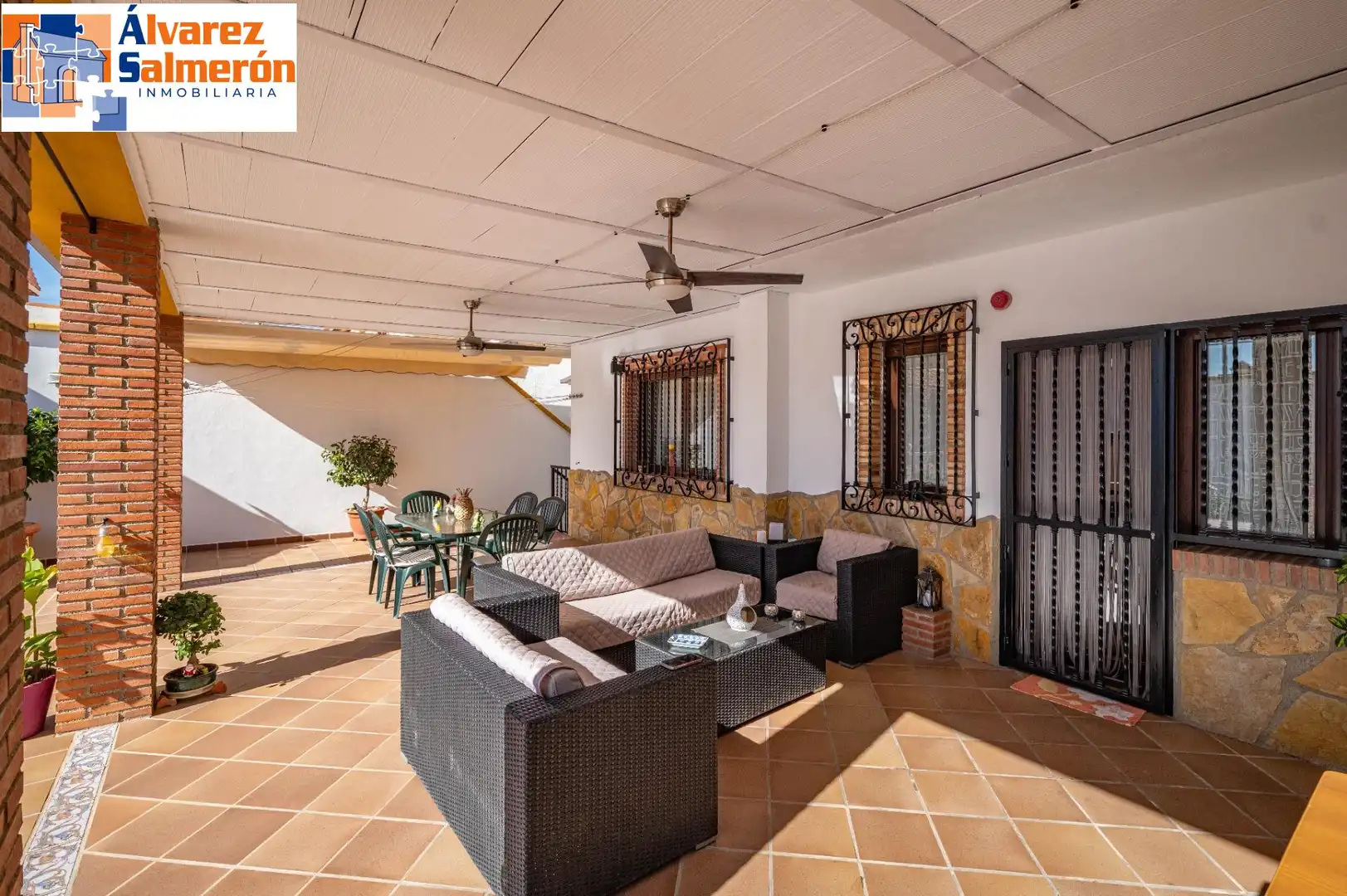 Terrassa de Casa o xalet en venda en Albolote amb Aire condicionat, Calefacció i Terrassa