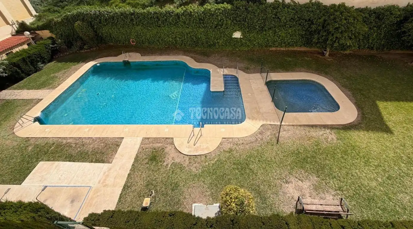 Piscina de Piso en venta en Mijas con Terraza y Piscina comunitaria