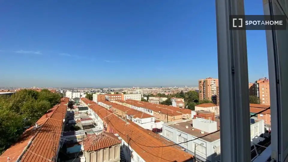 Vista exterior de Pis de lloguer en Madrid amb Aire condicionat, Calefacció i Moblat