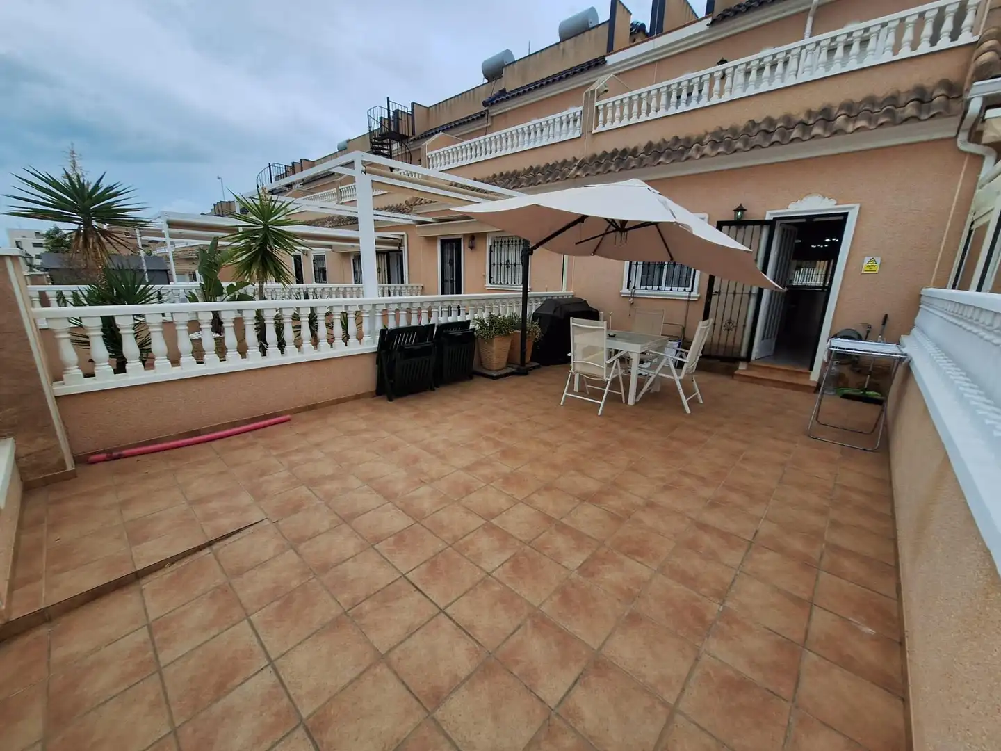 Terrace of Houses for rent in Orihuela  with Private garden, Terrace and Balcony