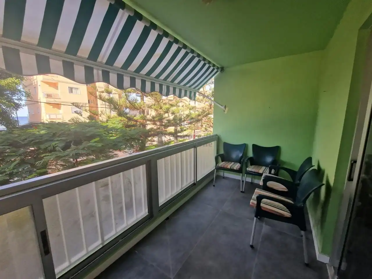 Terraza de Apartamento de alquiler en Arona con Terraza y Amueblado