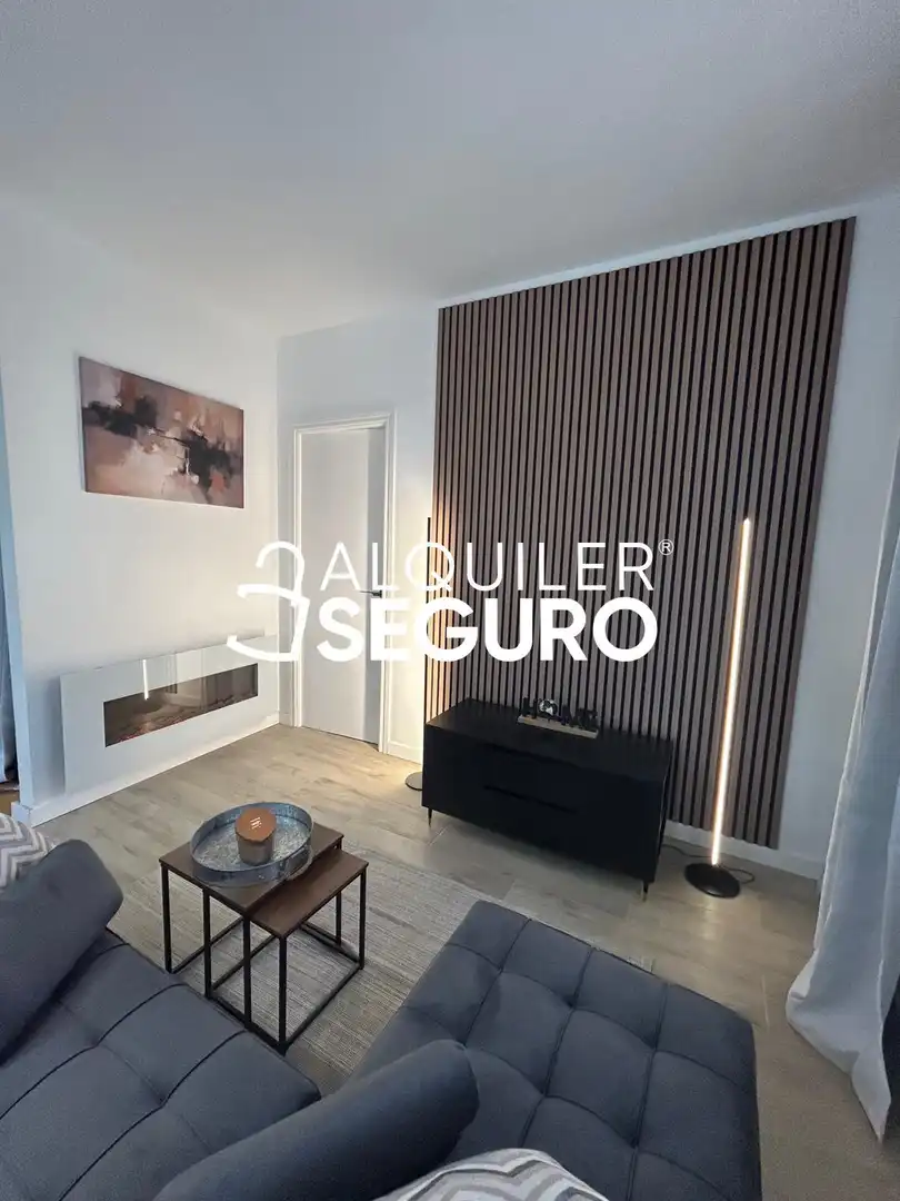 Sala de estar de Piso de alquiler en Alcalá de Henares con Aire acondicionado, Calefacción y Amueblado