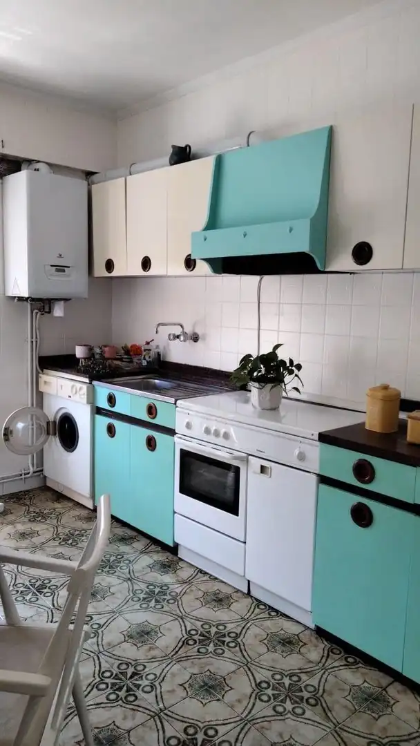 Cocina de Piso de alquiler en Torrelavega  con Amueblado