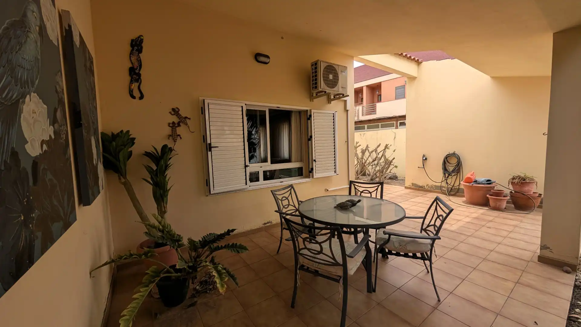 Terrassa de Casa adosada en venda en Tuineje amb Aire condicionat, Jardí privat i Terrassa