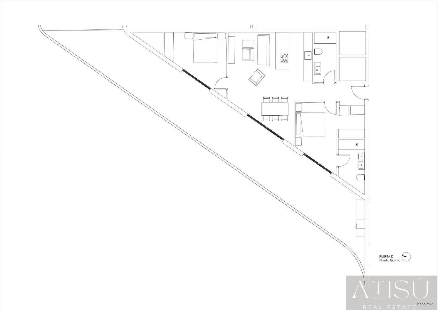 Attique avec piscine à vendre à Zona Pueblo, imagen 18