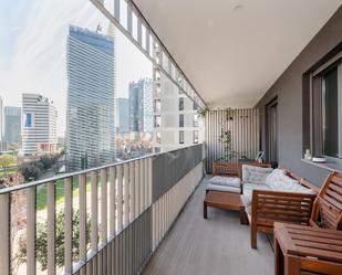 Terrace of Flat for sale in L'Hospitalet de Llobregat  with Air Conditioner, Heating and Oven