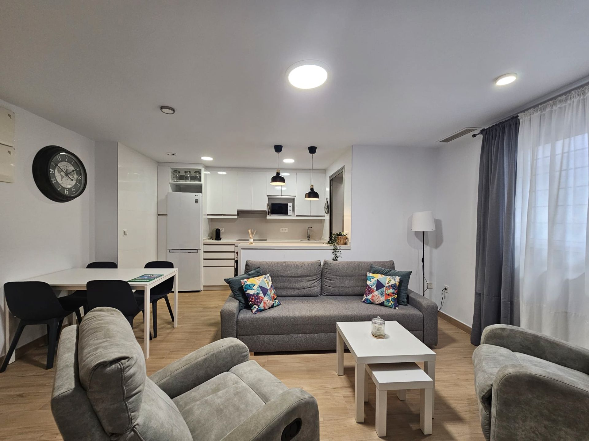 Sala d'estar de Apartament en venda en Mazarrón amb Aire condicionat, Traster i Moblat