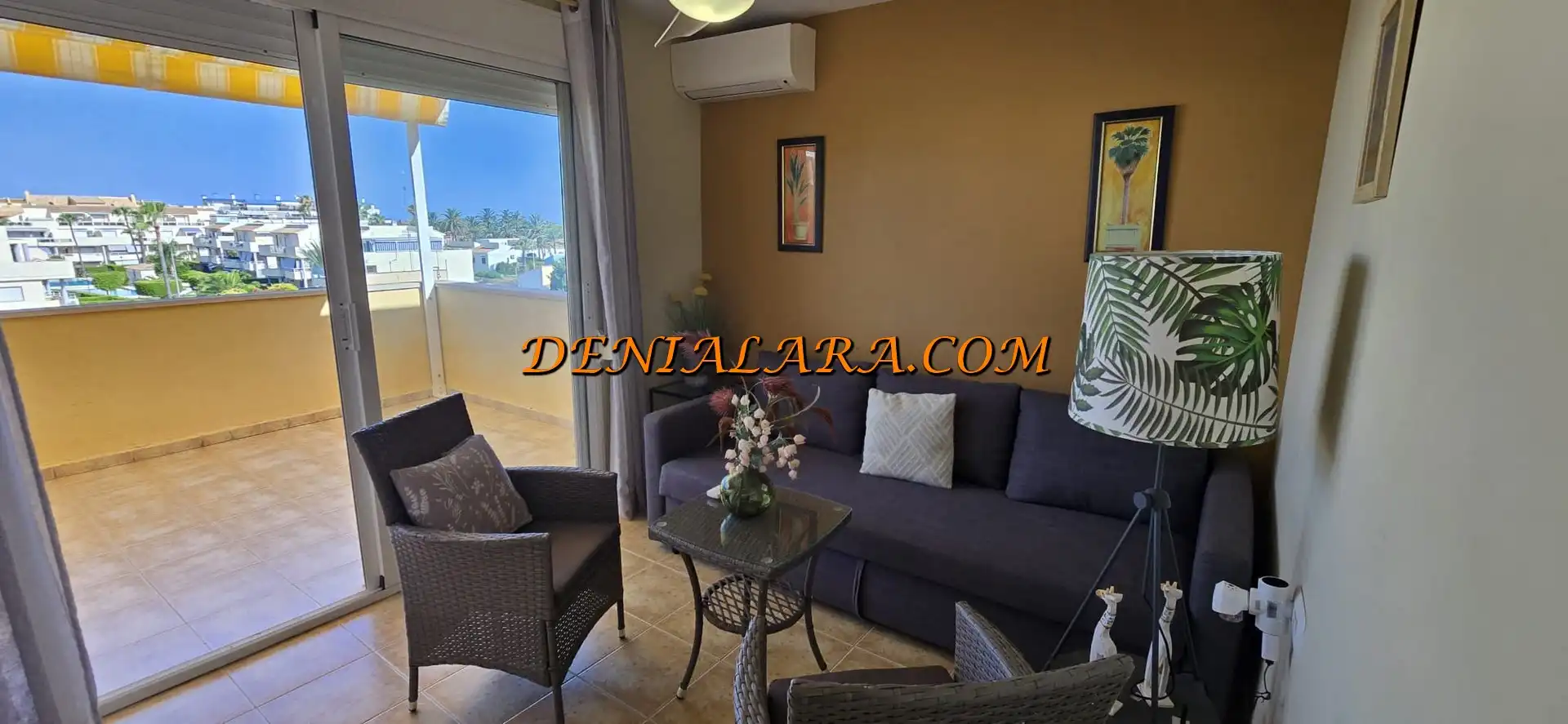 Living room of Duplexes for sale in Dénia  with Air Conditioner, Terrace and Storage room