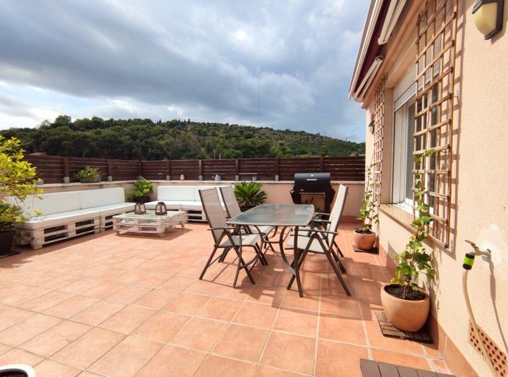 Terrace of Attic for sale in Montgat  with Air Conditioner, Heating and Terrace