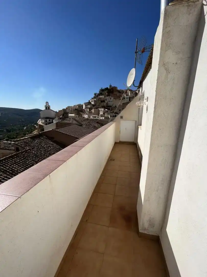 Balcony of Flat for sale in Torres  with Air Conditioner, Parquet flooring and Storage room