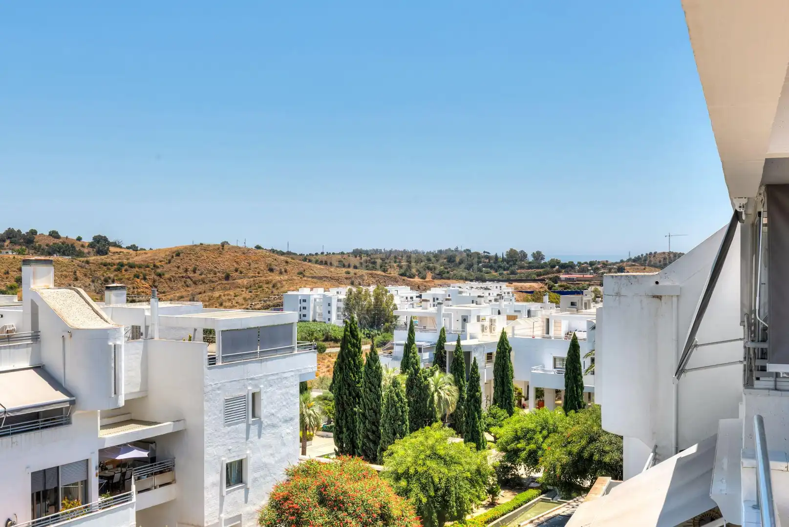 Exterior view of Apartments for sale in Mijas  with Air Conditioner and Swimming Pool