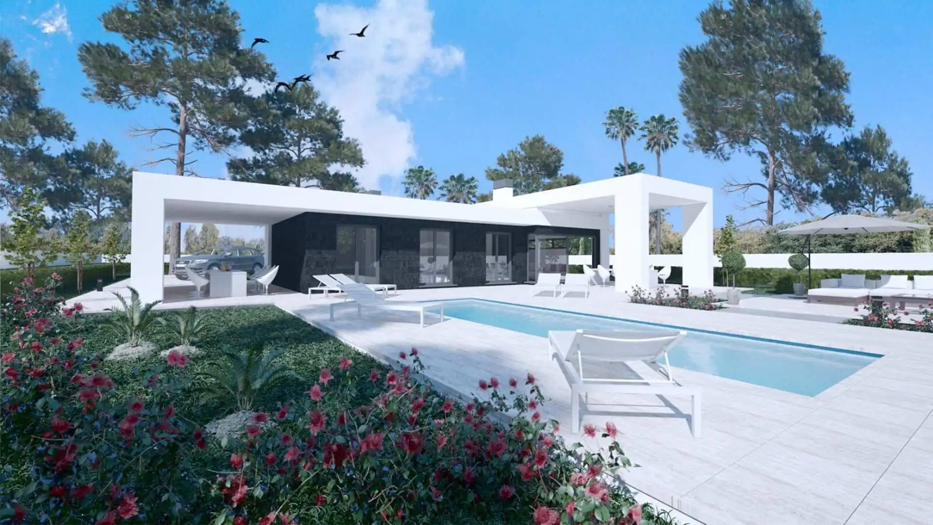 Villa mit Pool zum Verkauf in El Ràfol d'Almúnia
