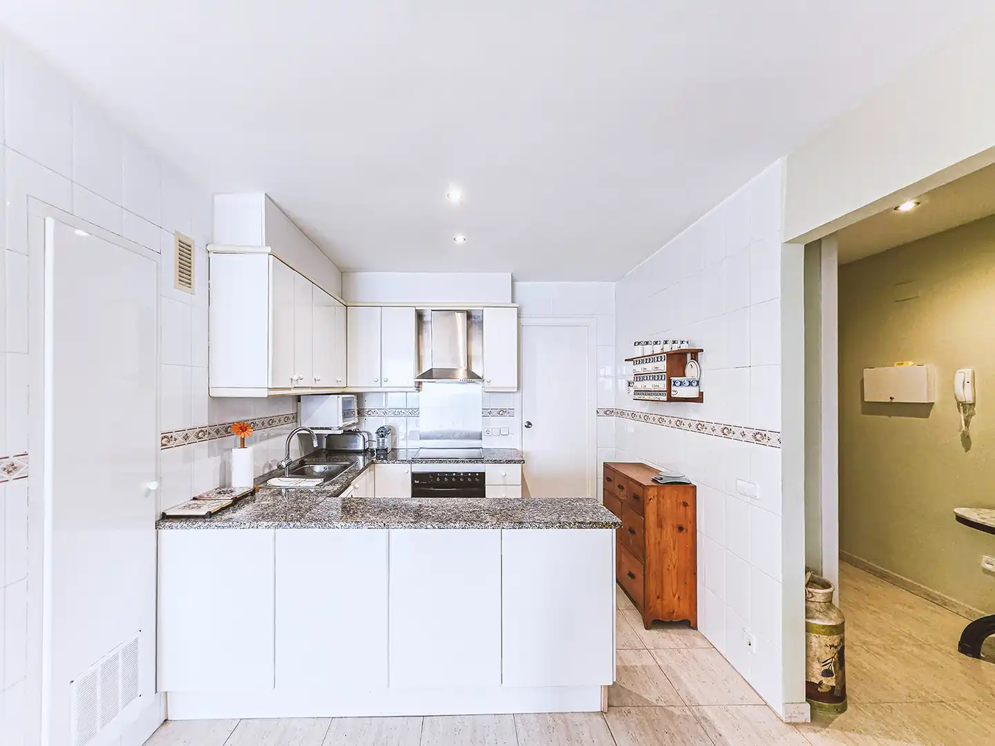 Kitchen of Flat for rent in Sant Pol de Mar  with Furnished, Oven and Washing machine