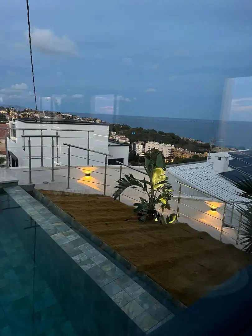 Terraza de Casa o chalet en venta en El Campello con Aire acondicionado, Jardín privado y Terraza