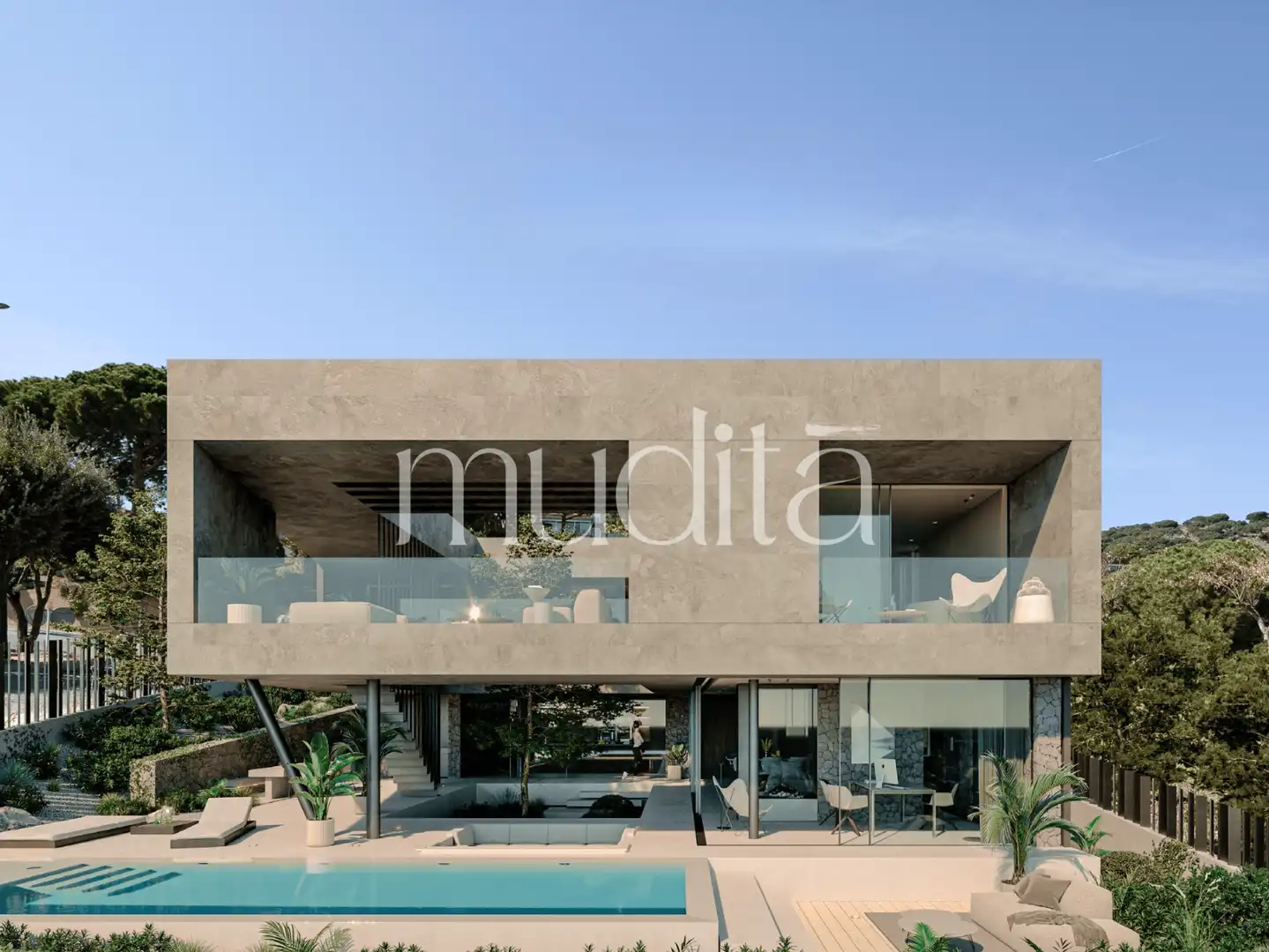 Maison avec piscine à vendre à Teià