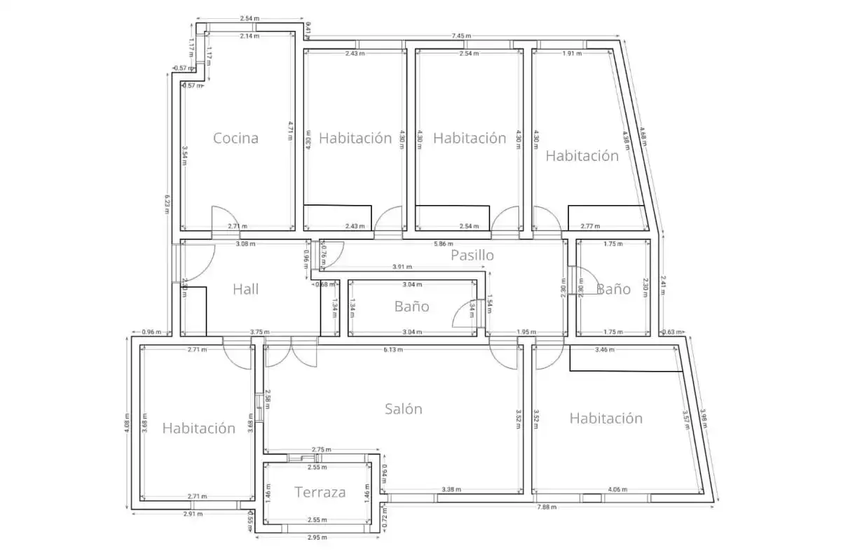Piso en venta en Madrid con Aire acondicionado, Calefacción y Terraza