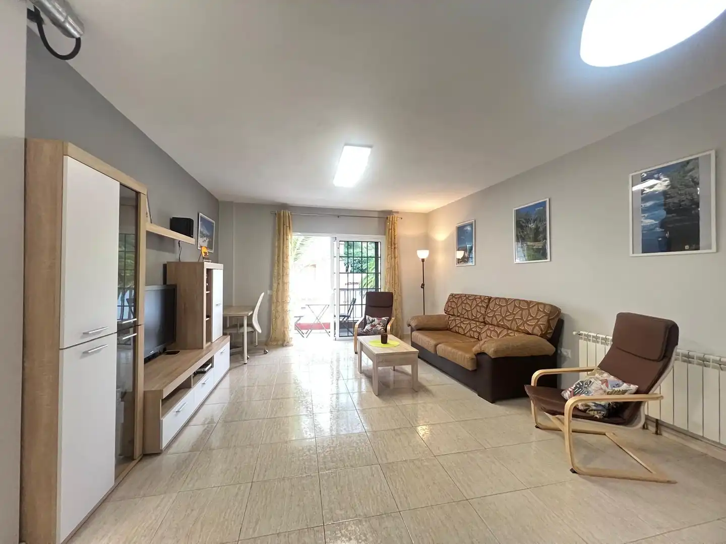 Wohnzimmer von Wohnung zur Miete in Los Realejos mit Terrasse, Abstellraum und Balkon