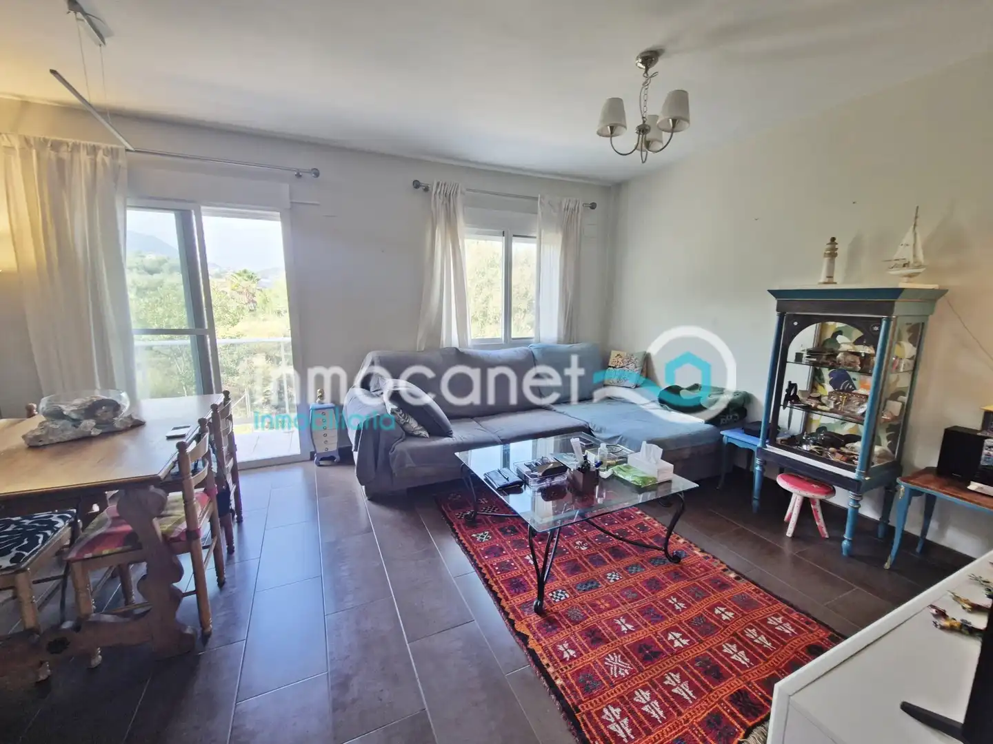Sala de estar de Casa o chalet en venta en Potries con Aire acondicionado, Terraza y Trastero