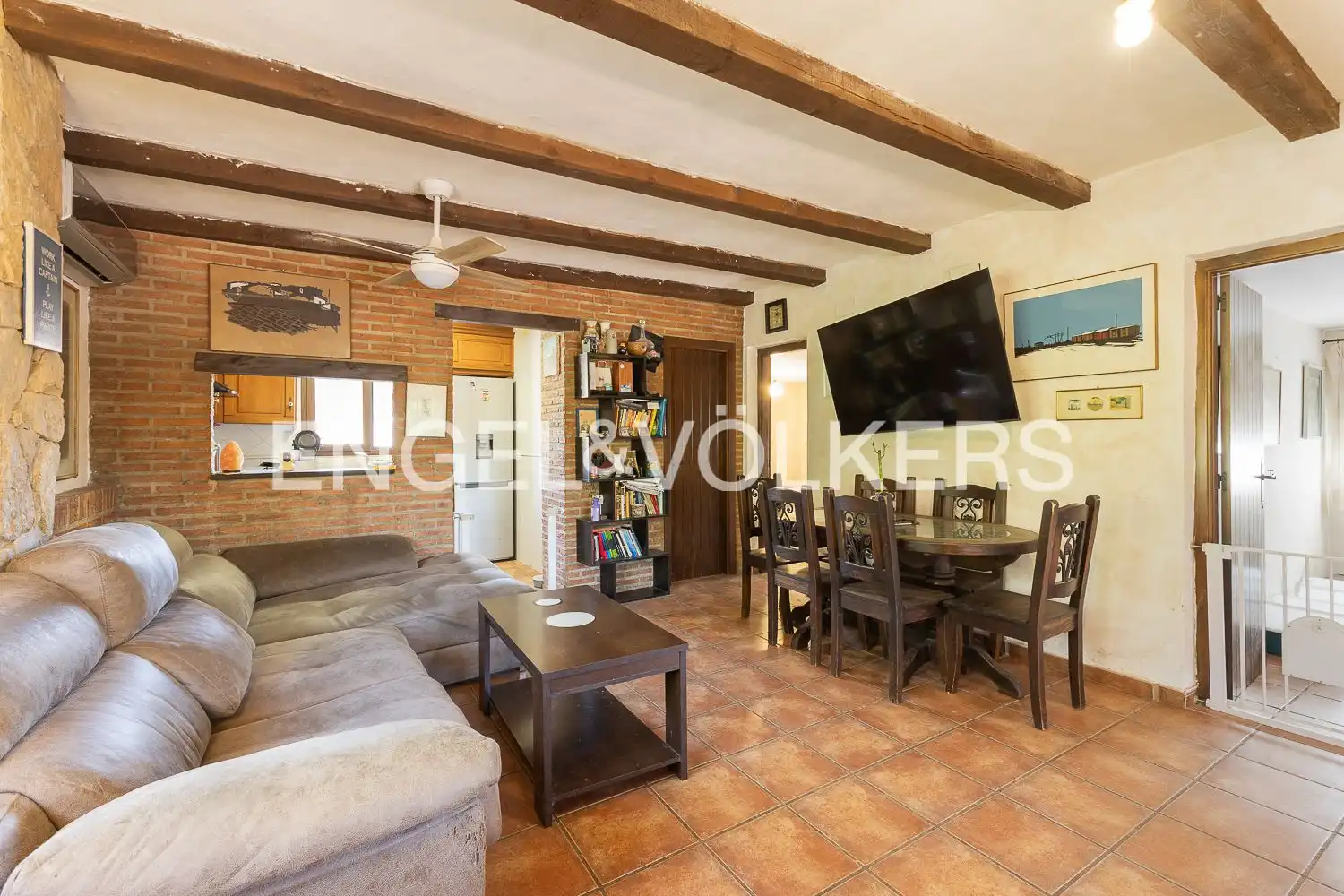 Living room of Houses for sale in Náquera  with Heating, Private garden and Terrace
