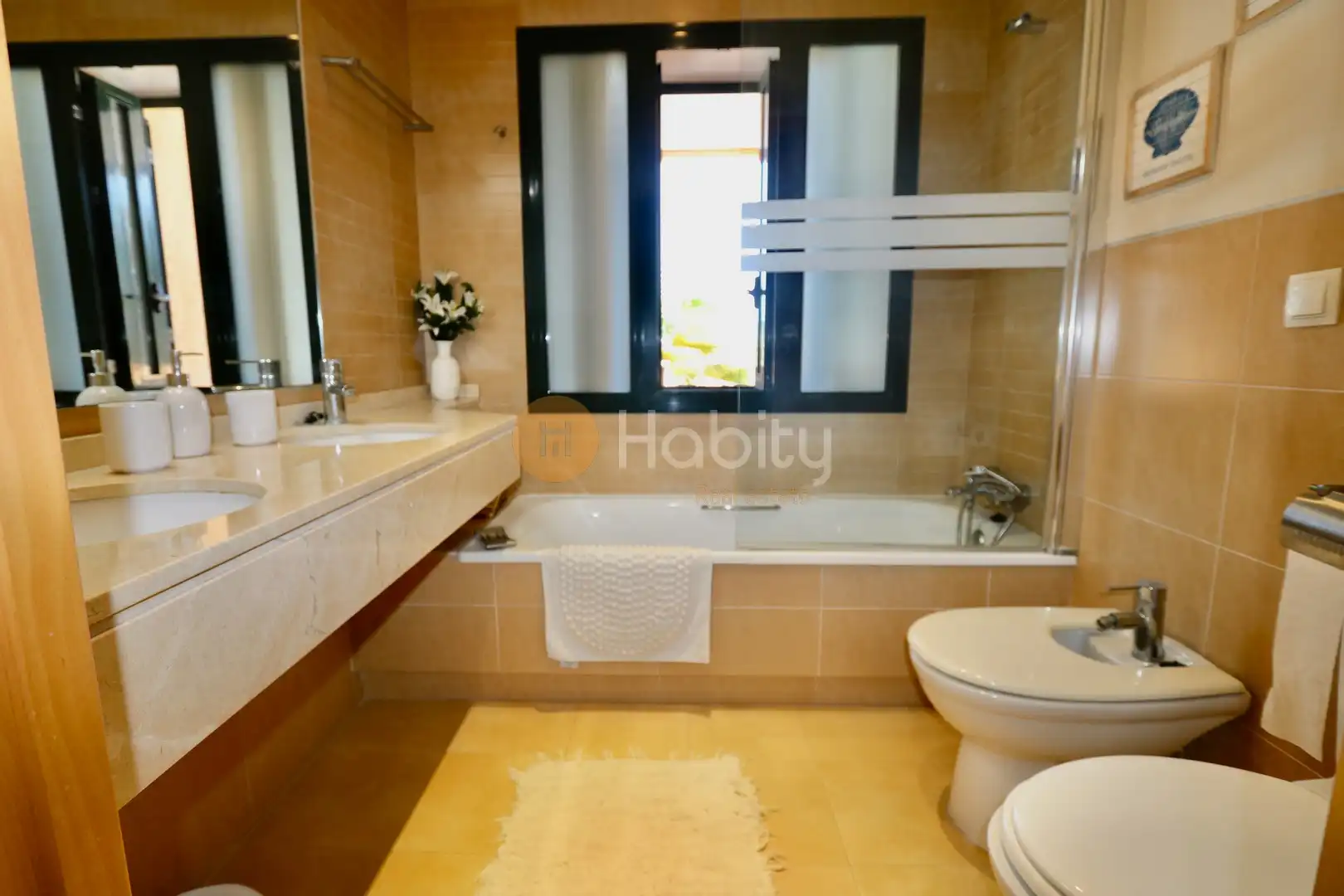 Baño de Planta baja en venta en Fuente Álamo de Murcia con Aire acondicionado, Calefacción y Terraza