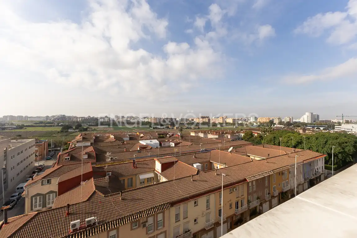 Vista exterior de Pis de lloguer en Alboraya amb Aire condicionat, Calefacció i Parquet