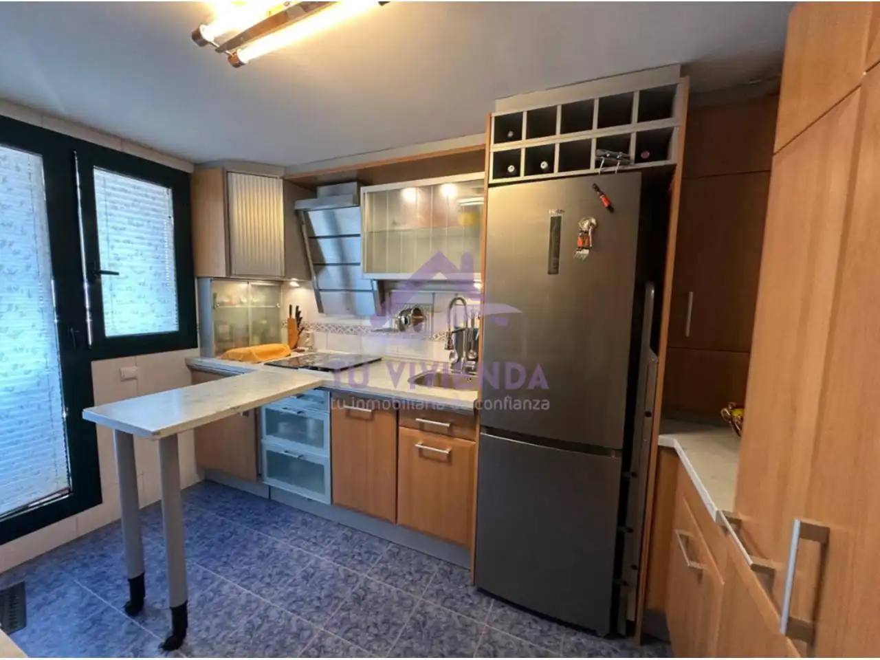 Kitchen of Attic for sale in Valladolid  with Heating, Parquet flooring and Terrace