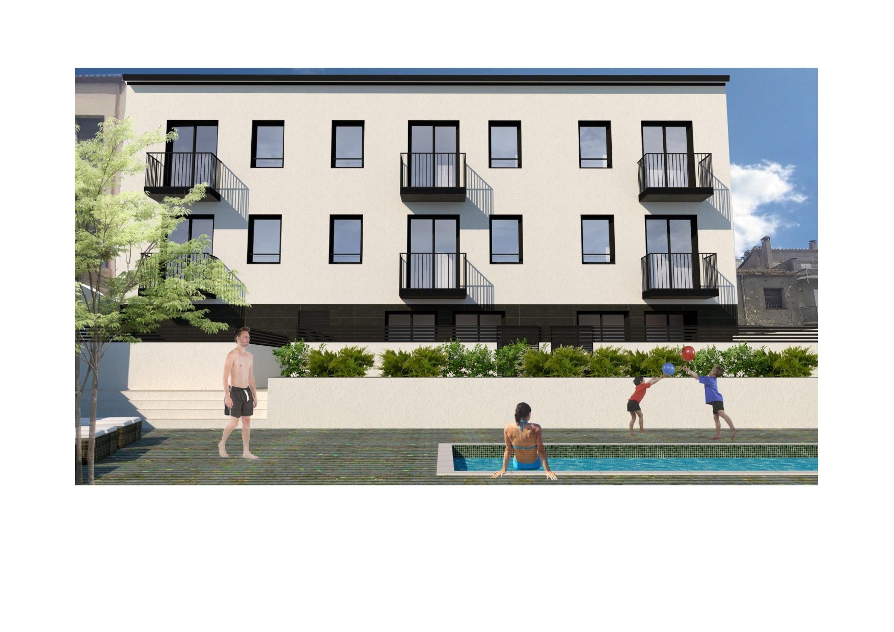Exterior view of Planta baja for sale in Calonge i Sant Antoni  with Air Conditioner, Heating and Private garden