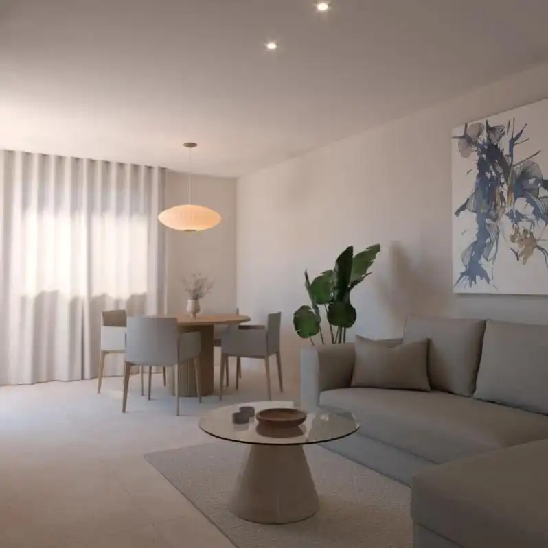 Living room of Apartments for sale in Jávea / Xàbia  with Private garden, Storage room and Community pool
