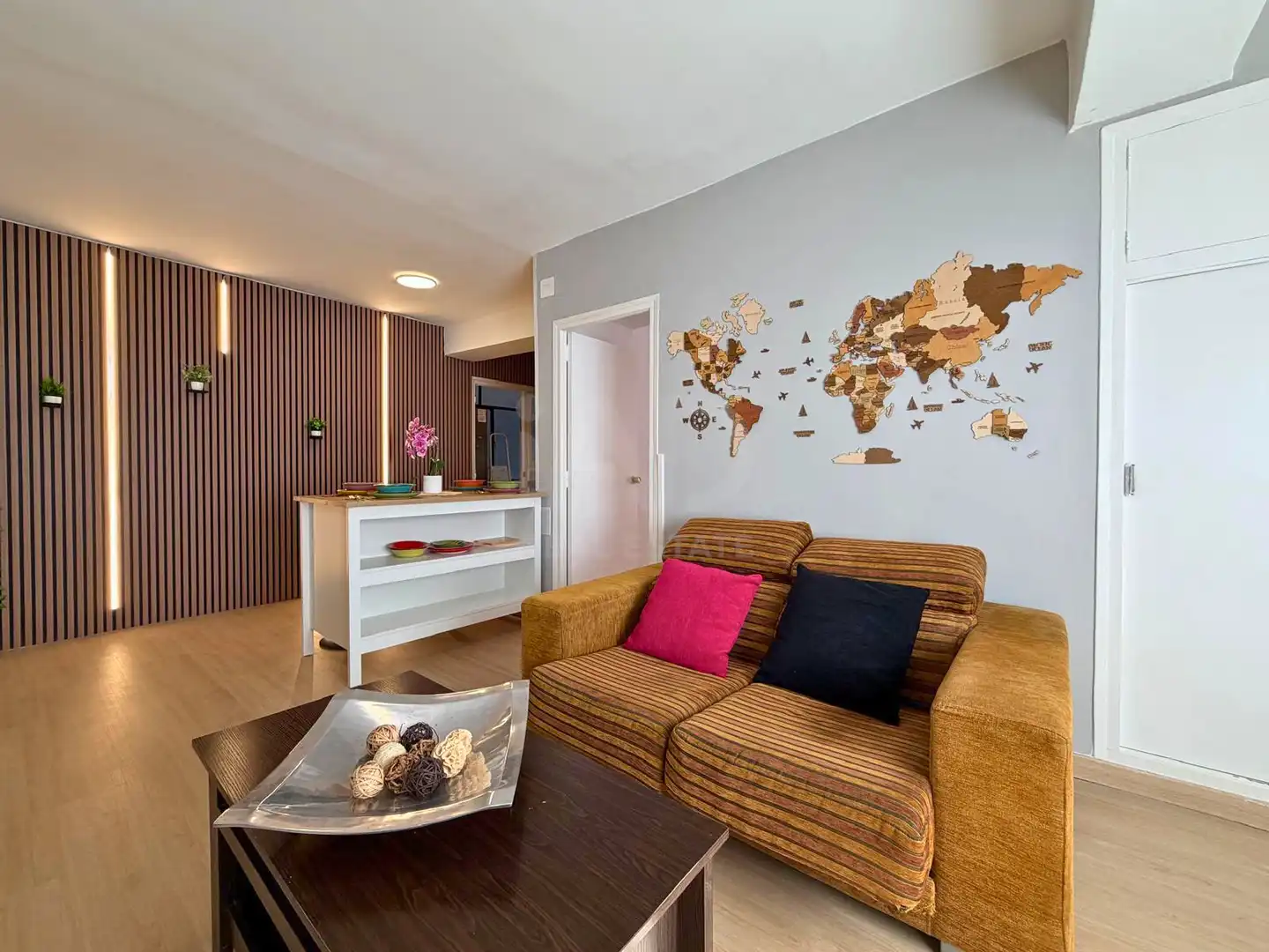 Sala de estar de Piso en venta en Elda con Terraza