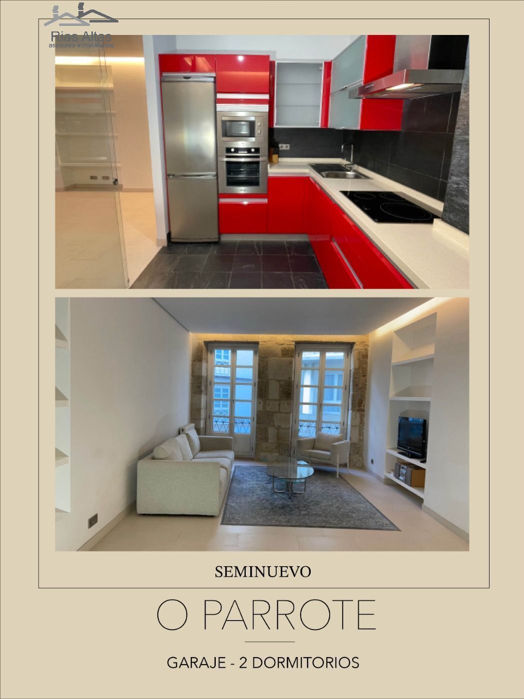 Sala de estar de Piso en venta en A Coruña Capital  con Calefacción
