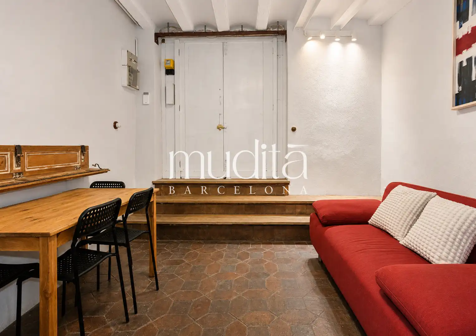 Bedroom of Apartments for sale in Barcelona  with Heating and Alarm