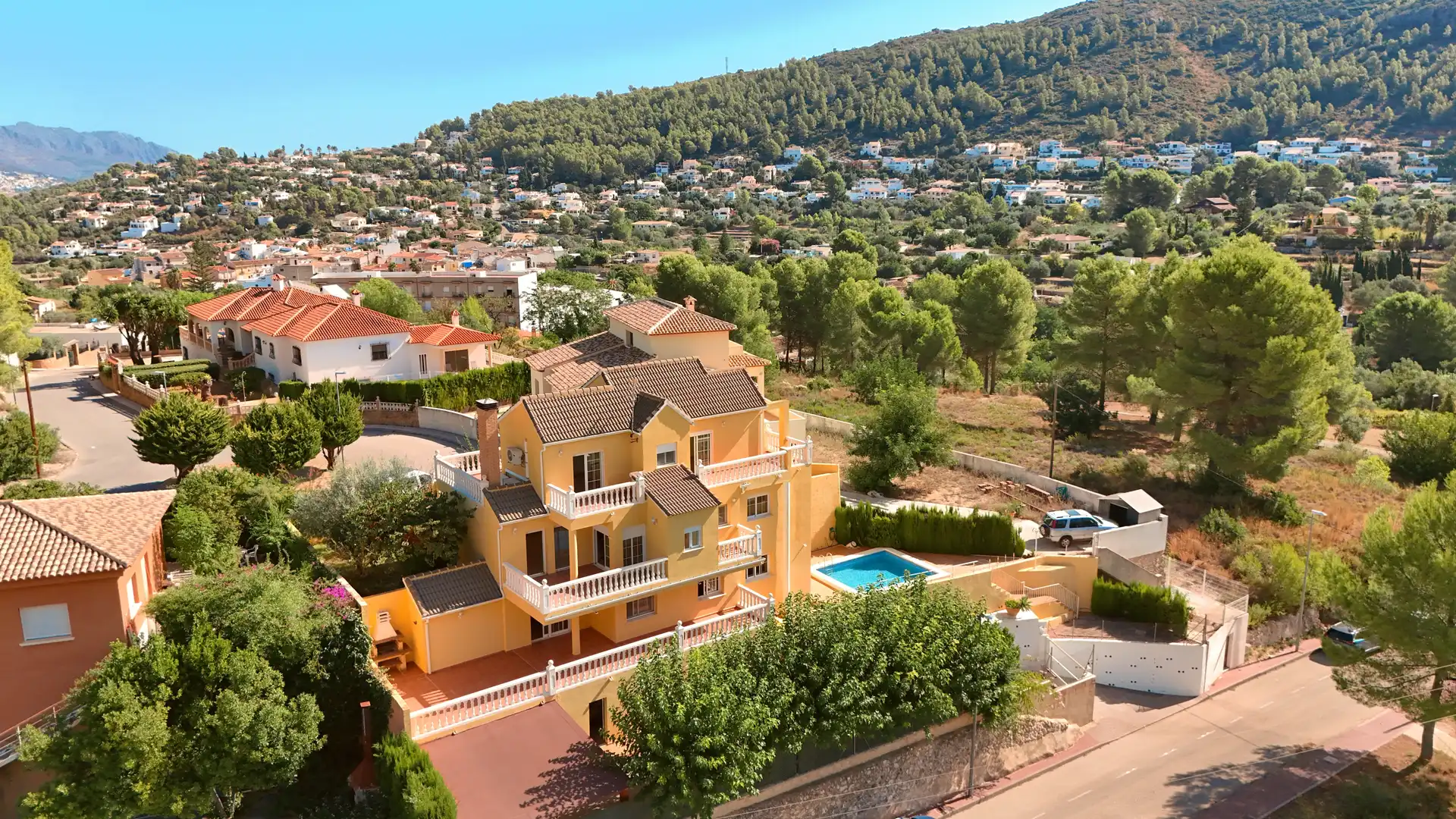 Casa rustica con piscina in vendita a Gata de Gorgos