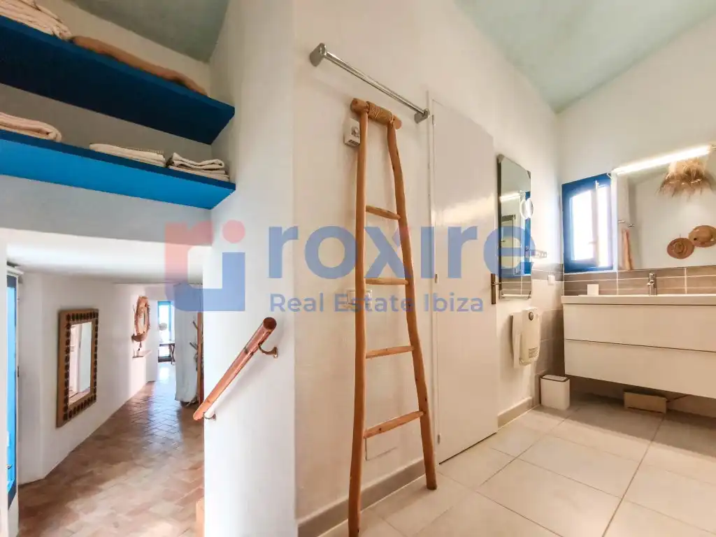 Habitación de Casa adosada de alquiler en Sant Josep de sa Talaia con Aire acondicionado, Terraza y Amueblado