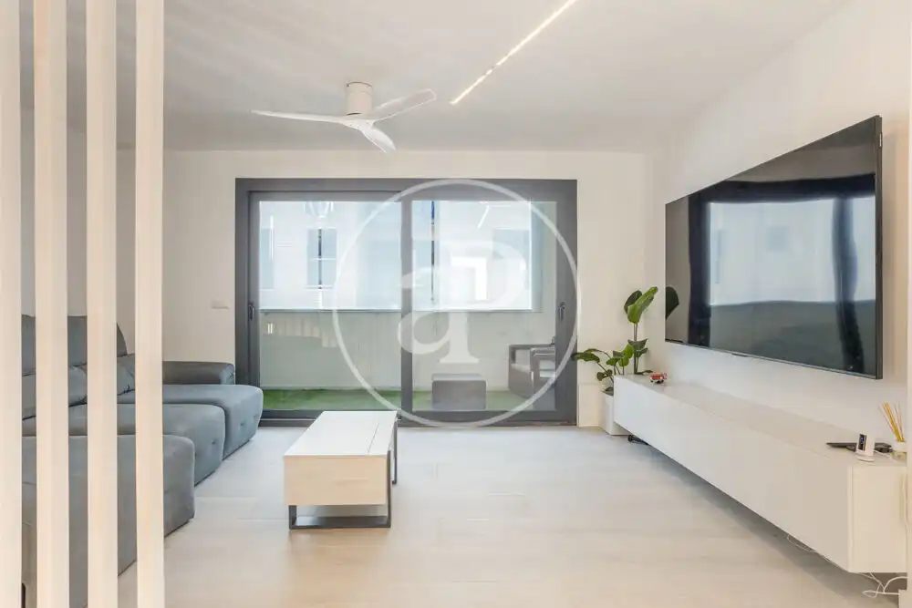 Sala de estar de Piso de alquiler en Puçol con Aire acondicionado, Calefacción y Terraza