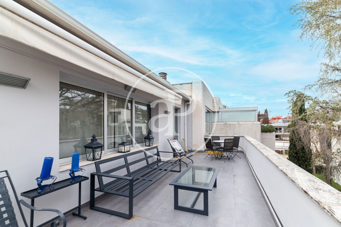 Terrassa de Dúplex en venda en  Madrid Capital amb Aire condicionat, Calefacció i Jardí privat
