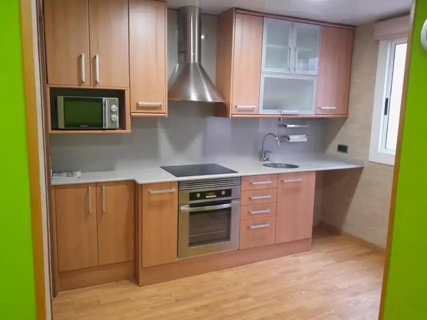 Cuina de Pis en venda en Sant Cugat del Vallès amb Aire condicionat, Calefacció i Parquet