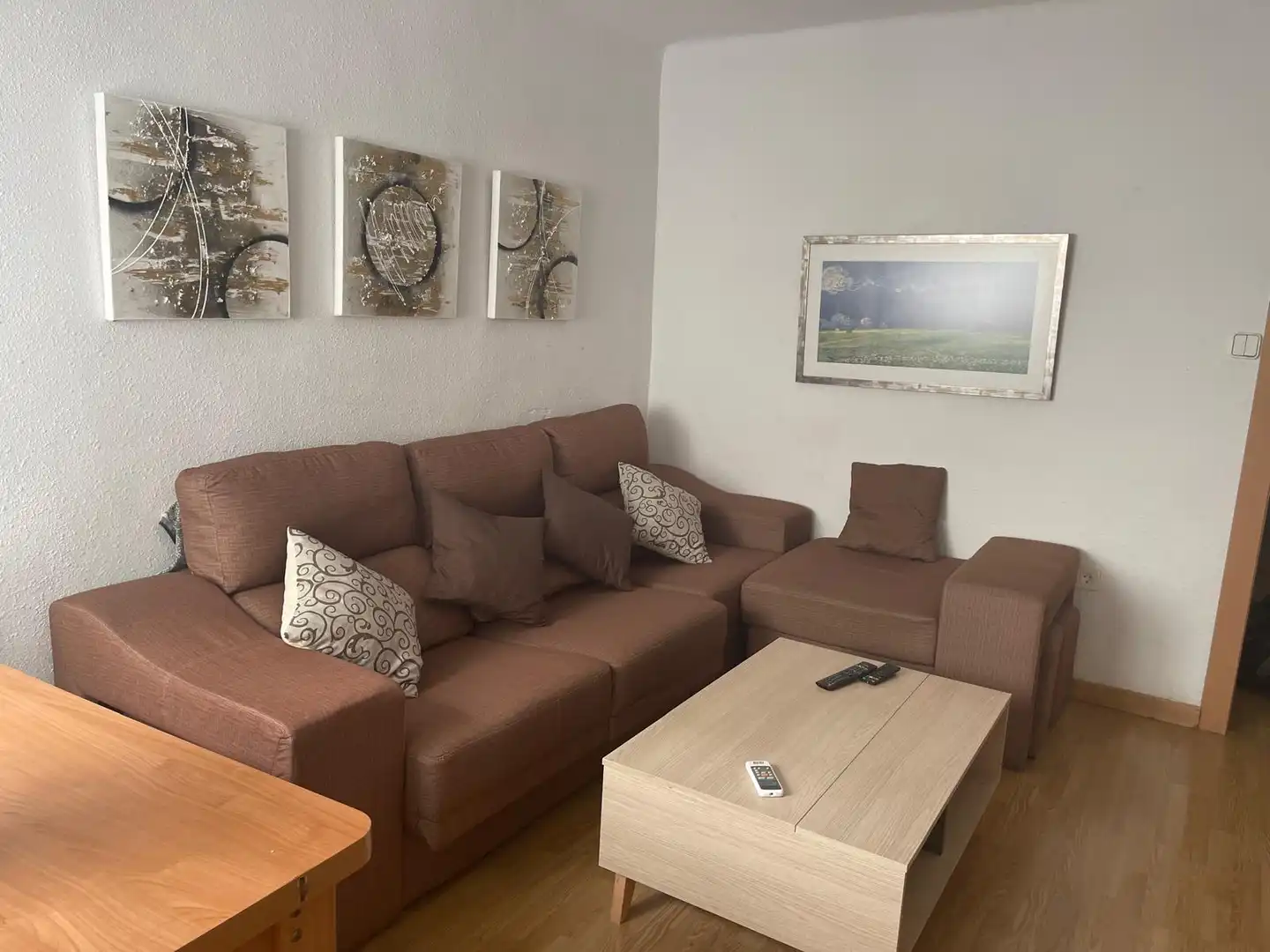 Sala d'estar de Pis de lloguer en Alicante / Alacant amb Moblat, Rentadora i TV